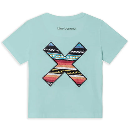 Blue Banana Classic Kids Tee Acqua  - AW21-CLA-KTEE-ACQ