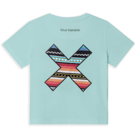 Blue Banana Classic Kids Tee Acqua  - AW21-CLA-KTEE-ACQ