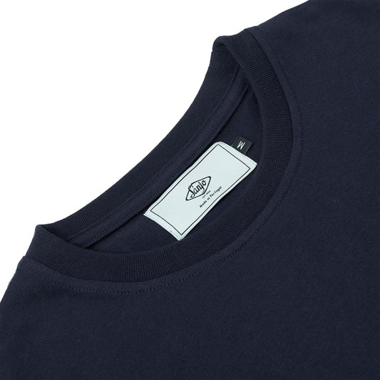 Sanjo Patch Classic T-Shirt Navy  - AW23_1PA_010