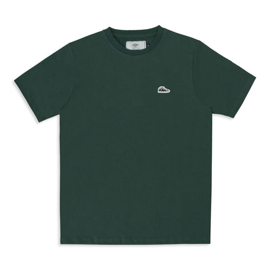 Sanjo Patch Classic T-Shirt Bottle Green  - AW23_1PA_018