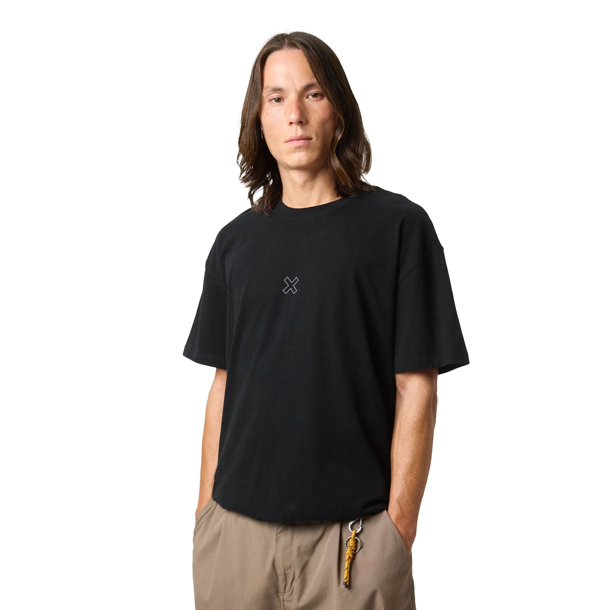 Blue Banana Bonfire Tee Black  - AW25UG011BONBK00