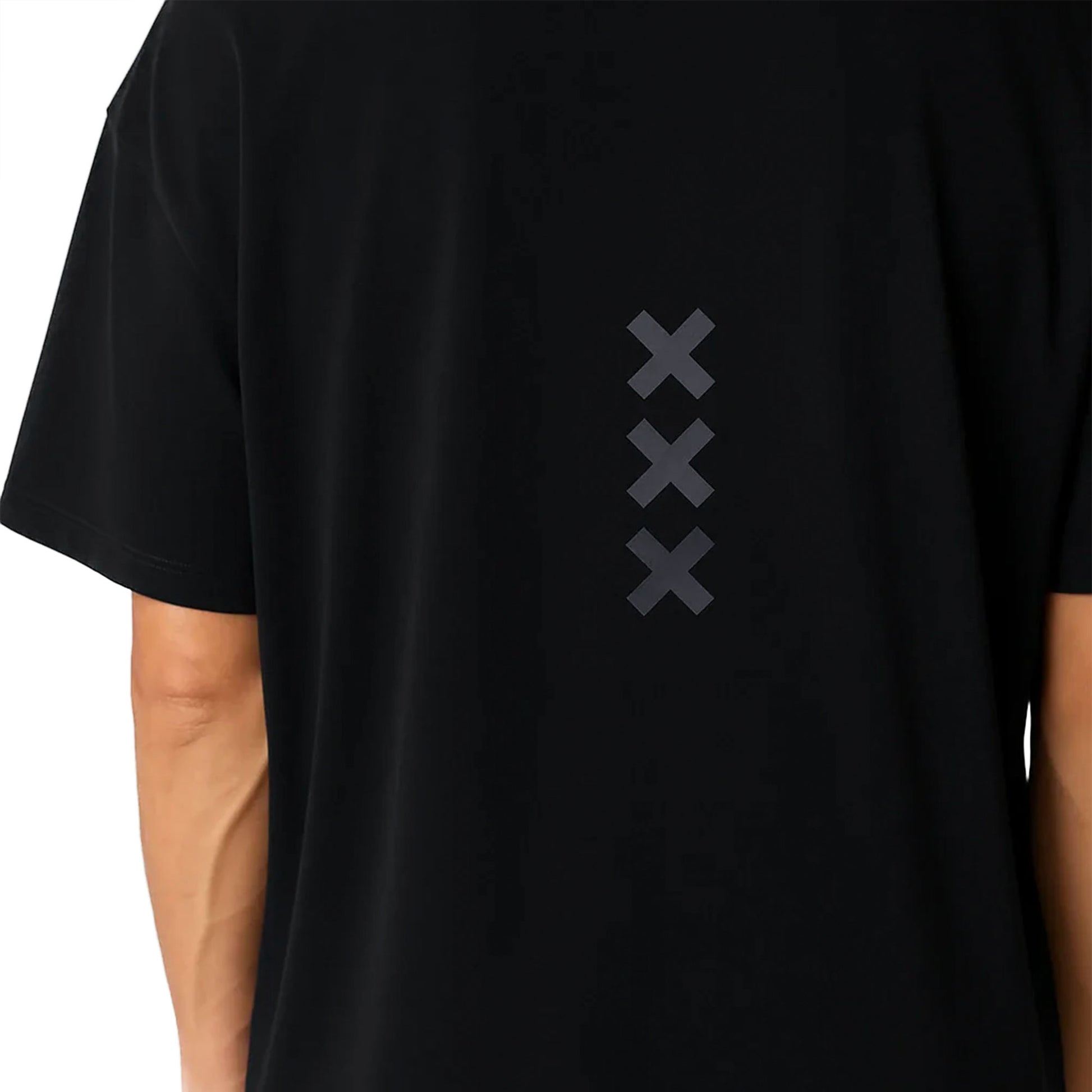 Blue Banana Bonfire Tee Black  - AW25UG011BONBK00