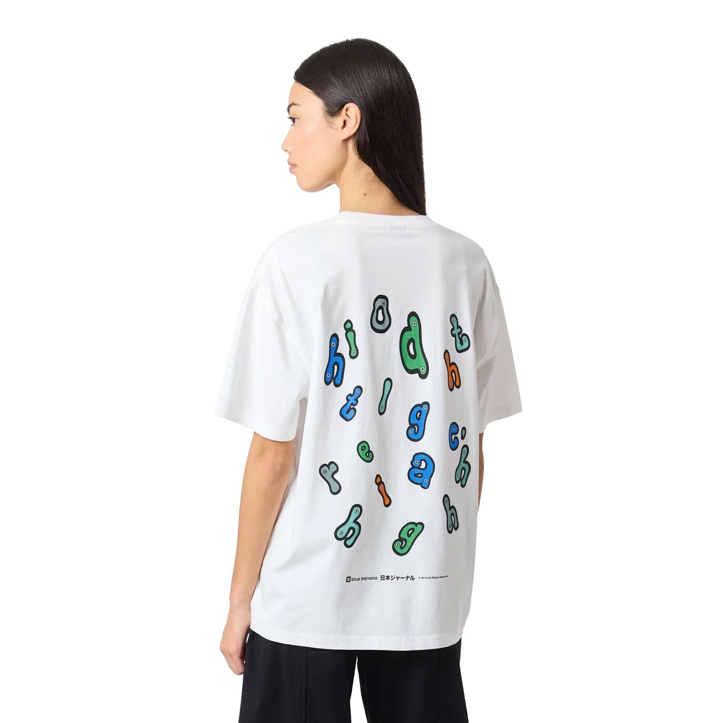 Blue Banana High Tee White  - AW25UG011HIGWH00