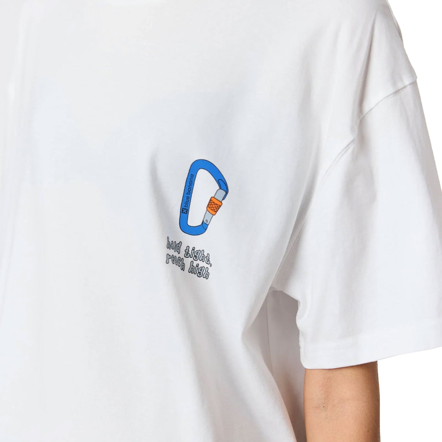 Blue Banana High Tee White  - AW25UG011HIGWH00
