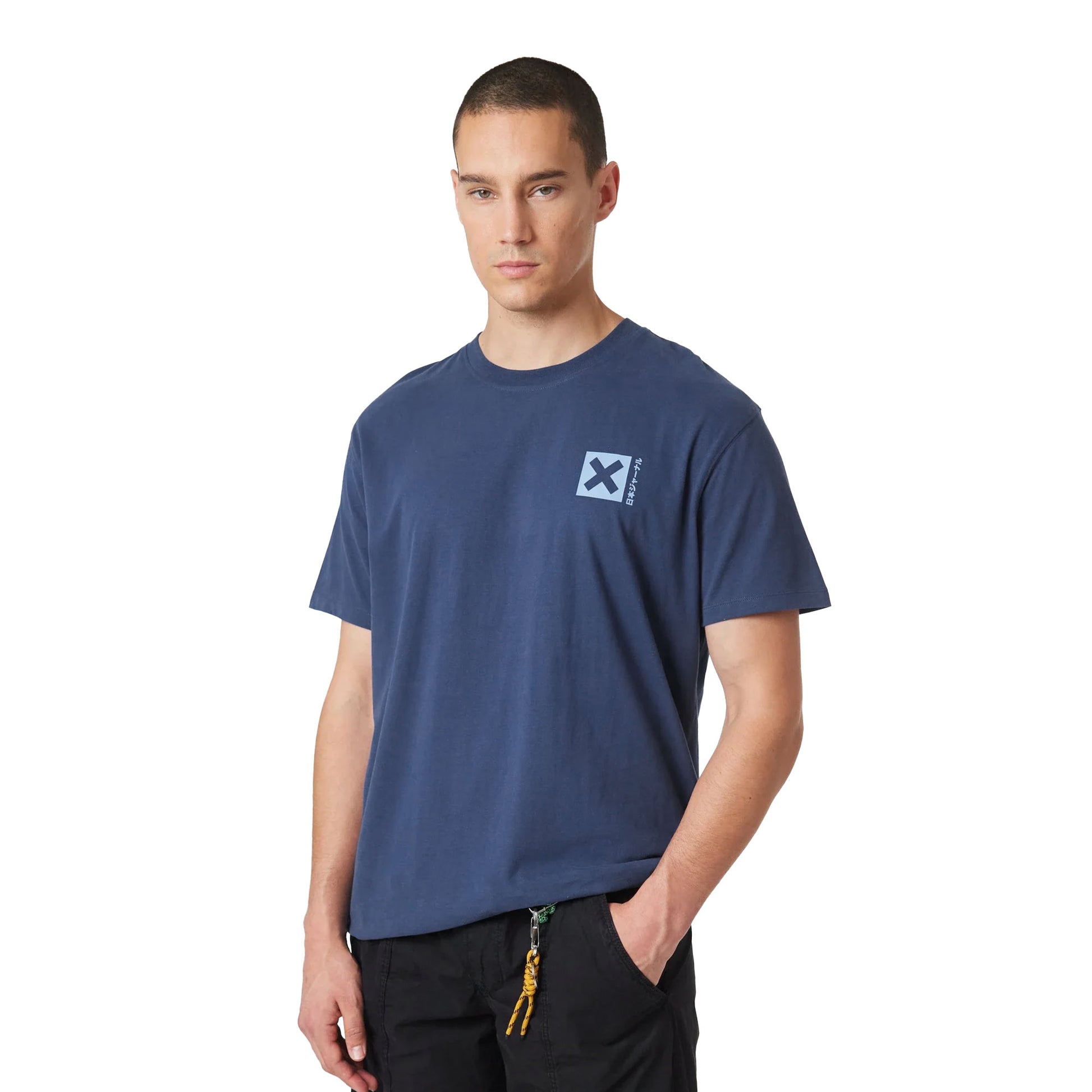 Blue Banana Nature Tee Imperial Blue  - AW25UG011NATBL07