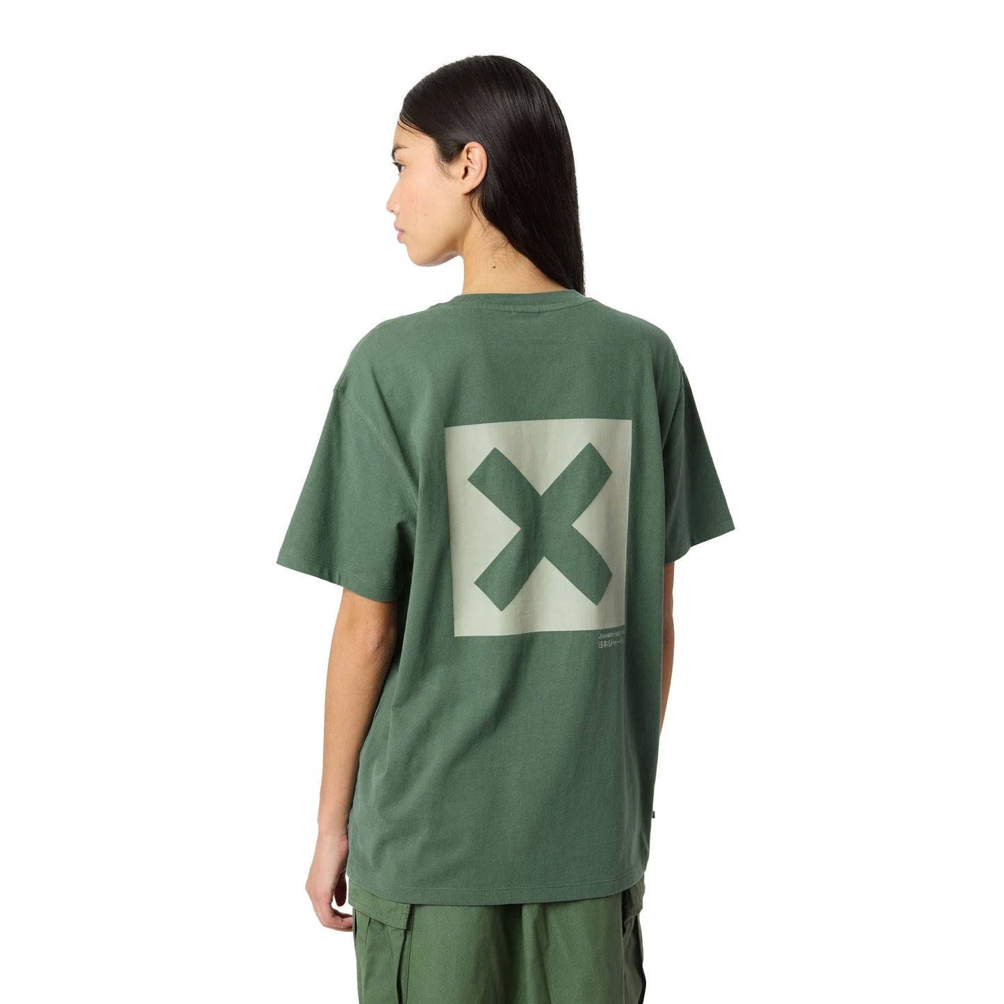 Blue Banana Nature Tee Trekking Green  - AW25UG011NATGR14