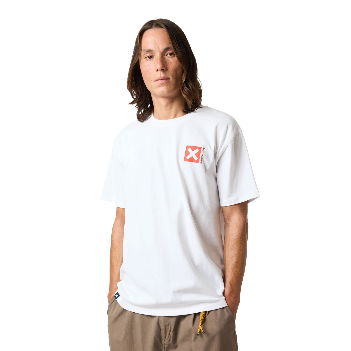Blue Banana Nature Tee White  - AW25UG011NATWH00