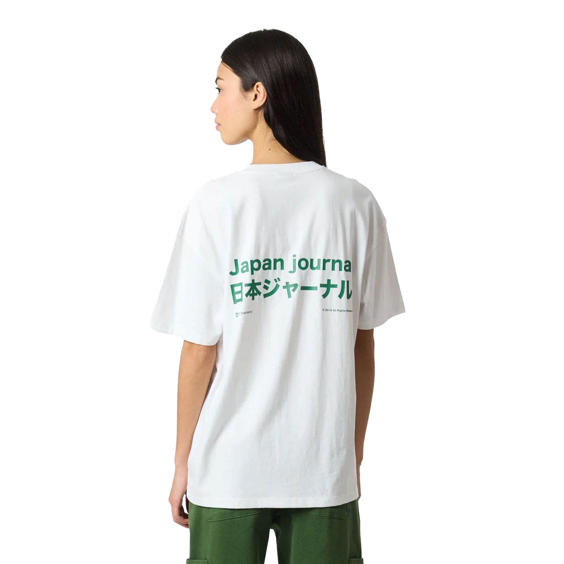 Blue Banana Ramen Tee White  - AW25UG011RAMWH00