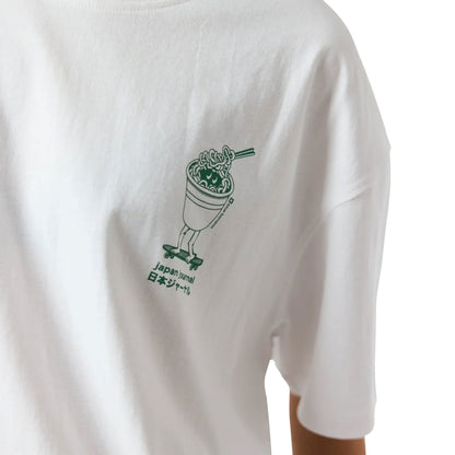 Blue Banana Ramen Tee White  - AW25UG011RAMWH00