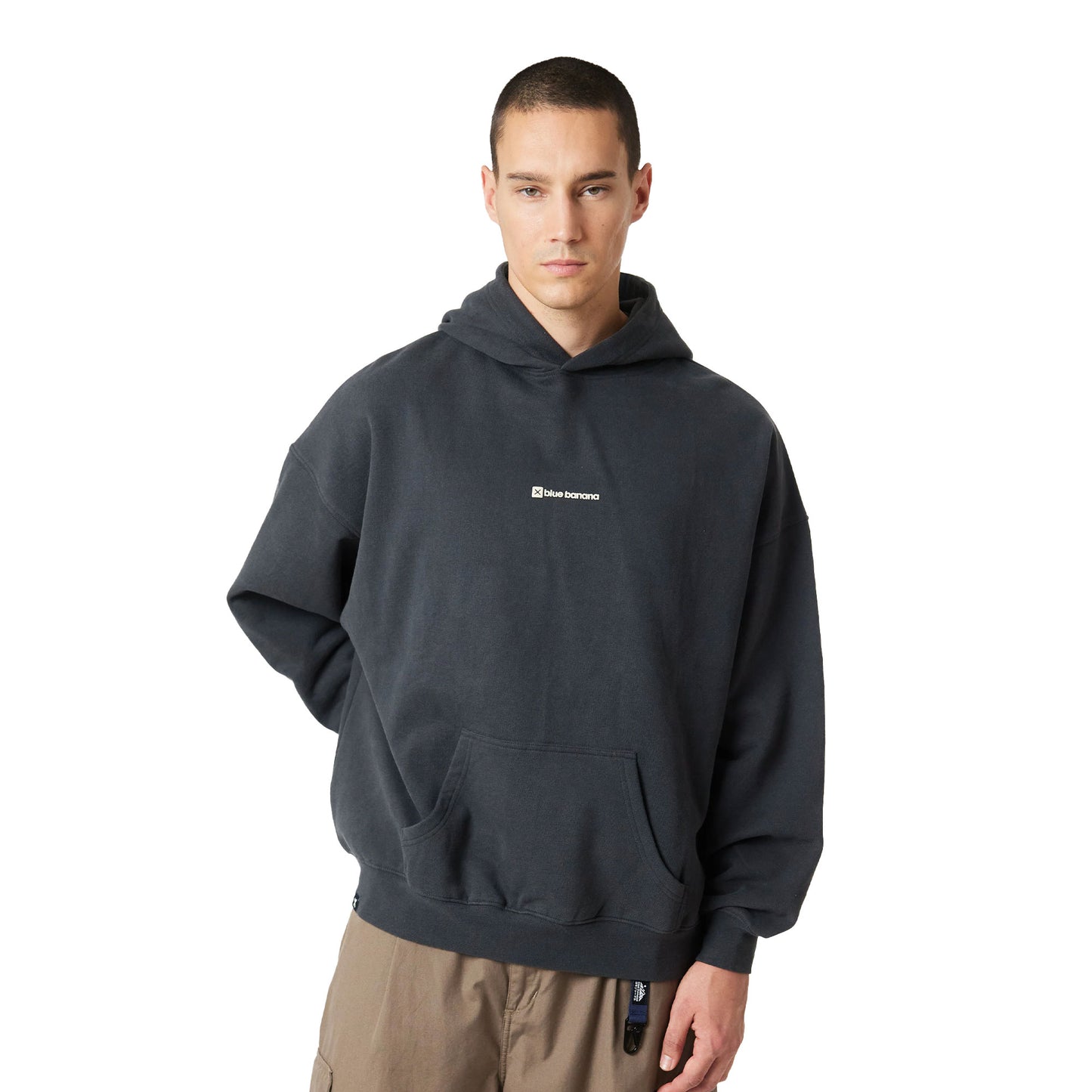 Blue Banana Karma Hoodie Anthracite  - AW25UG016KARGY01