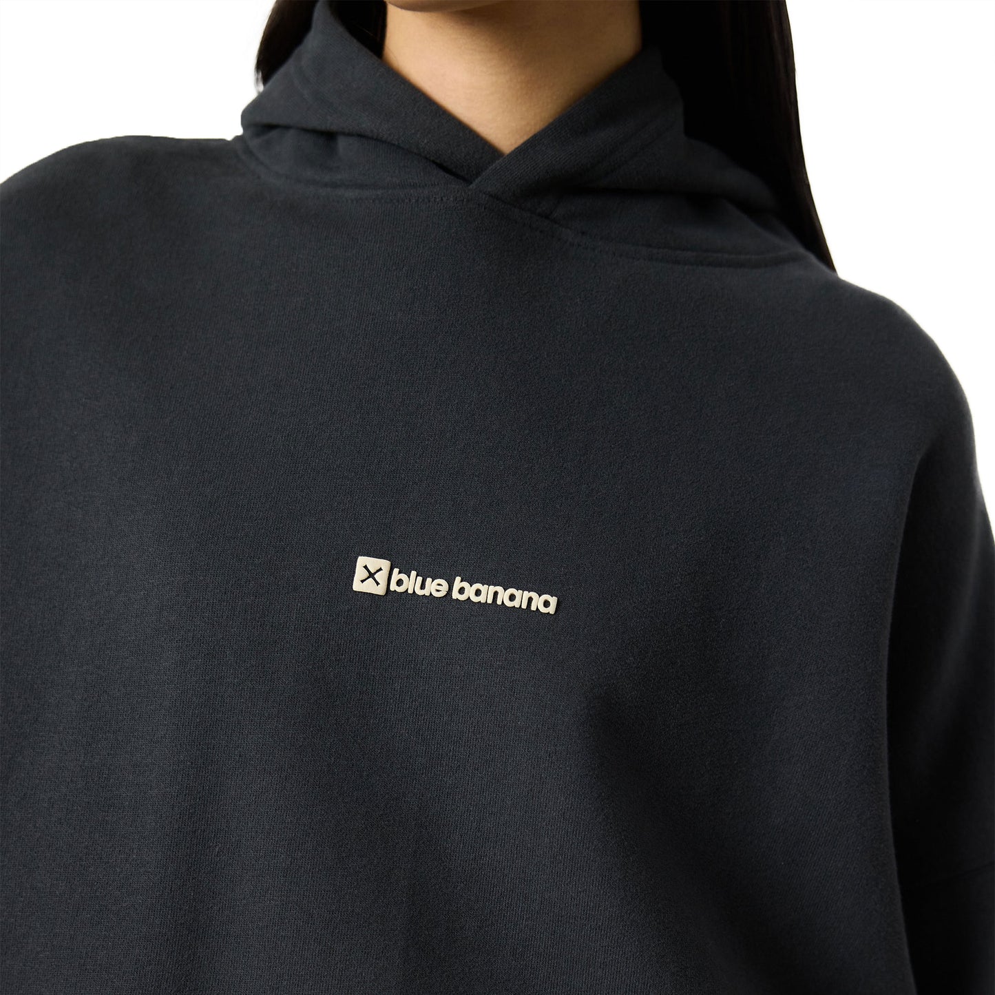 Blue Banana Karma Hoodie Anthracite  - AW25UG016KARGY01