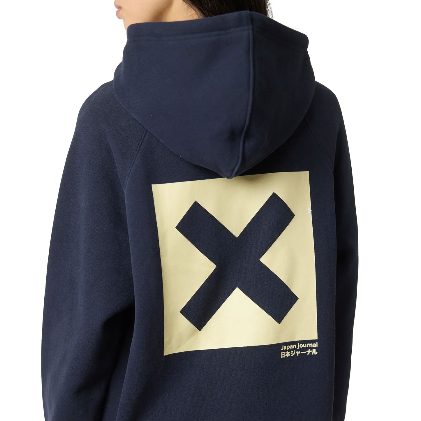 Blue Banana Nature Hoodie Navy  - AW25UG016NATBL11
