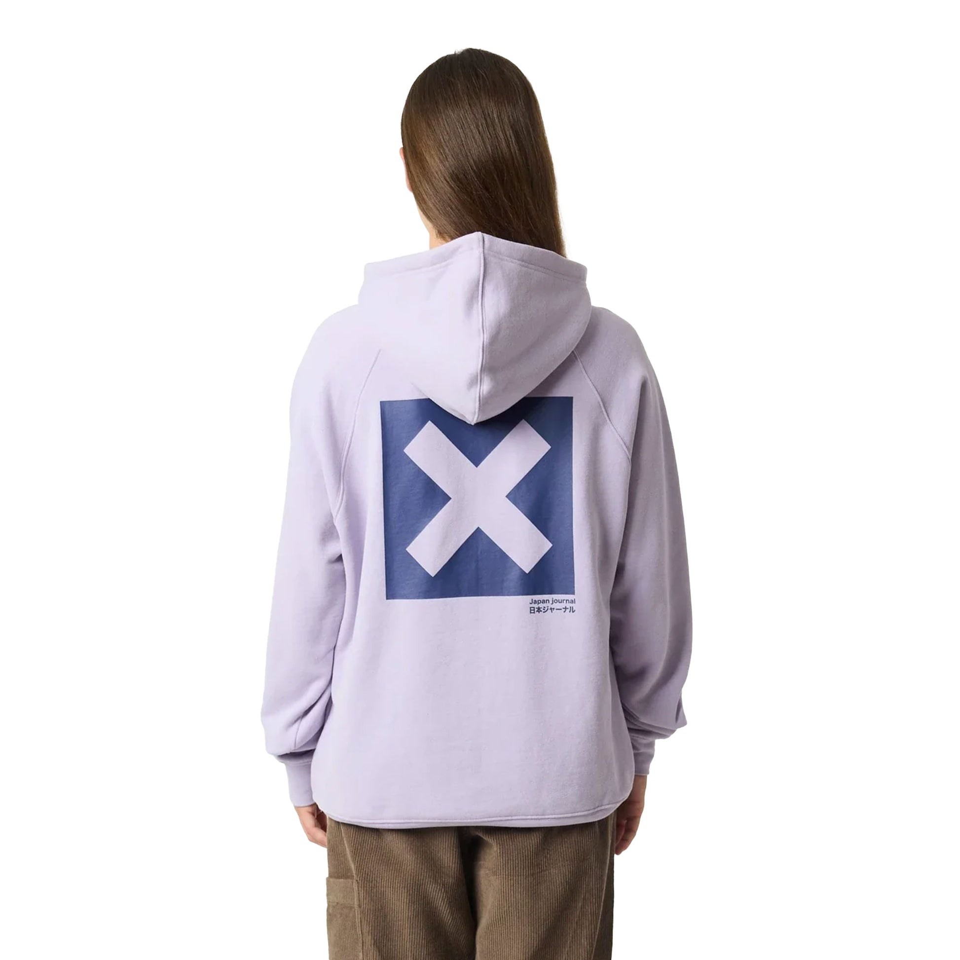 Blue Banana Nature Hoodie Light Lilac  - AW25UG016NATPP05