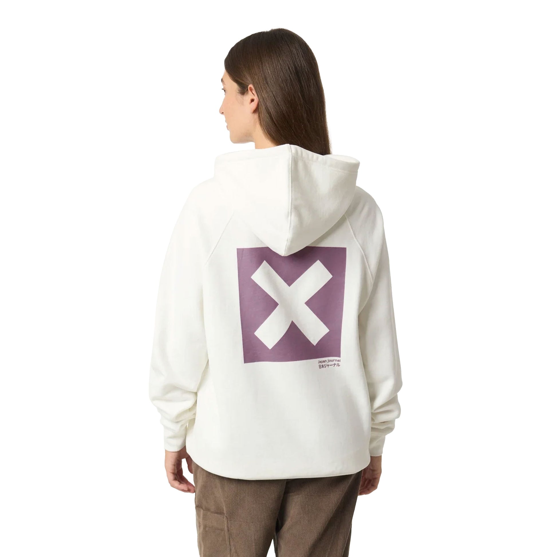 Blue Banana Nature Hoodie Off-White  - AW25UG016NATWH01