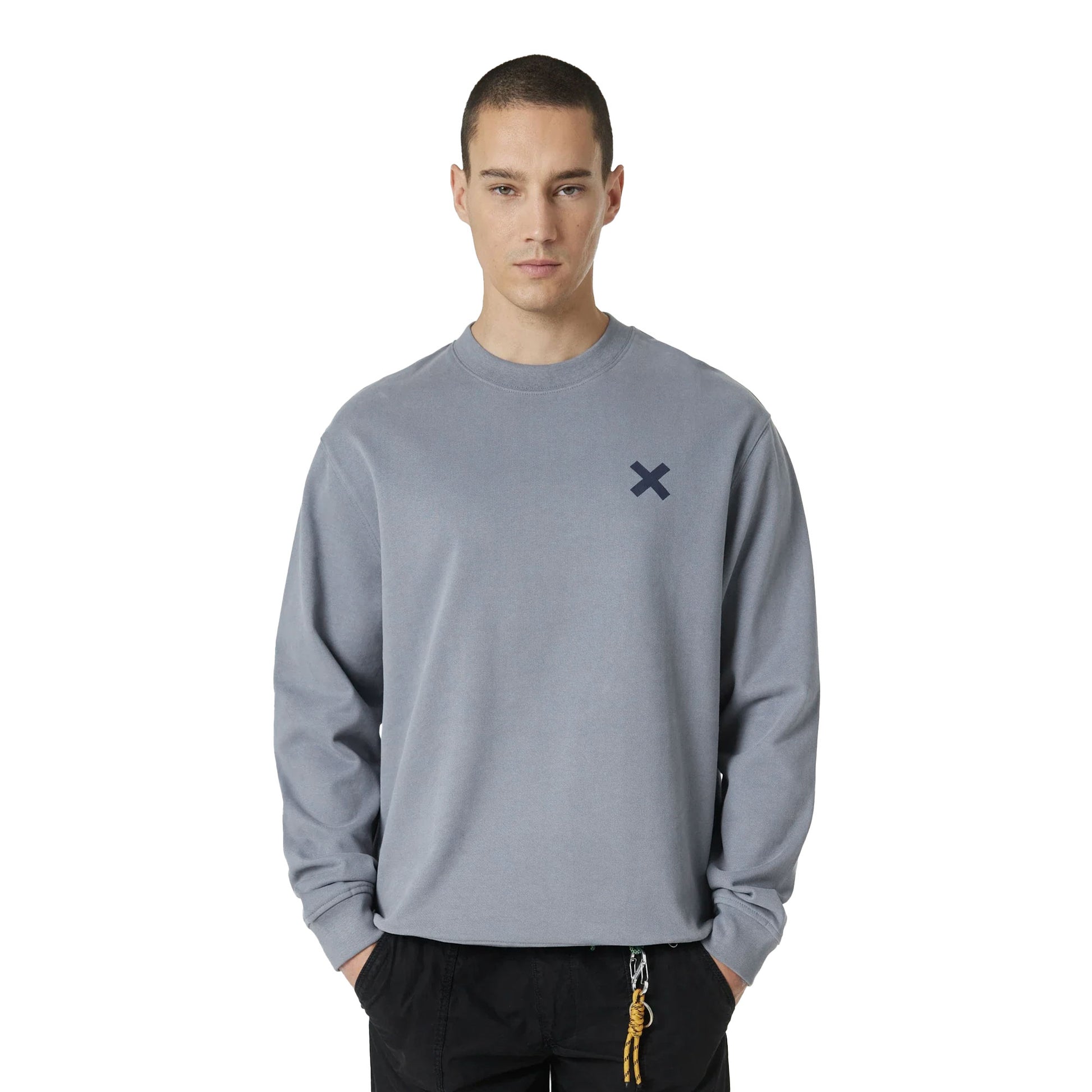 Blue Banana Amsterdam Crew Sky Blue  - AW25UG021AMSBL12