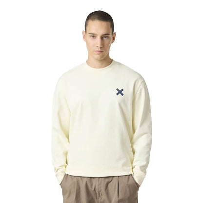 Blue Banana Amsterdam Crew Cream  - AW25UG021AMSWH02