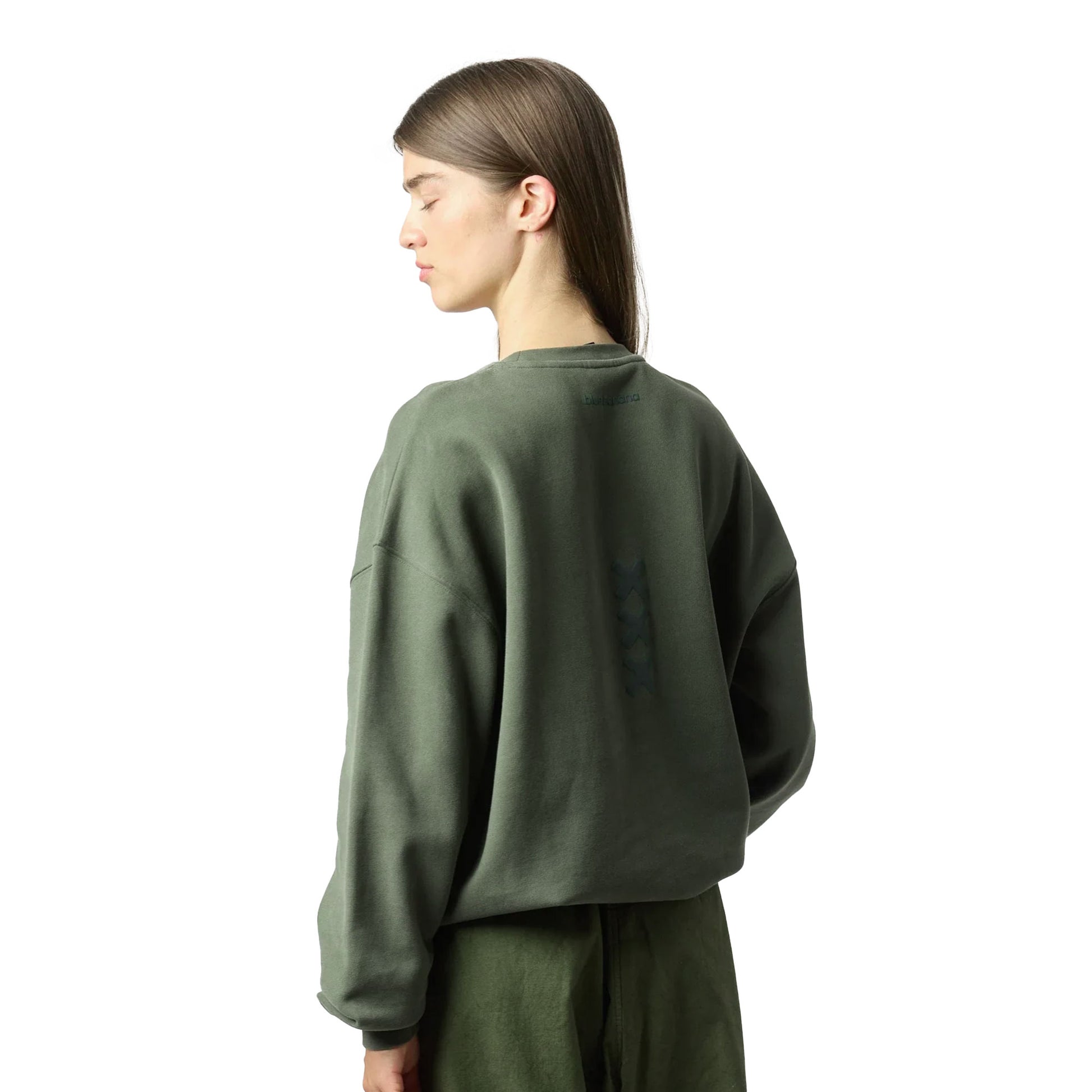 Blue Banana Bonfire Crew Khaki  - AW25UG021BONGR05