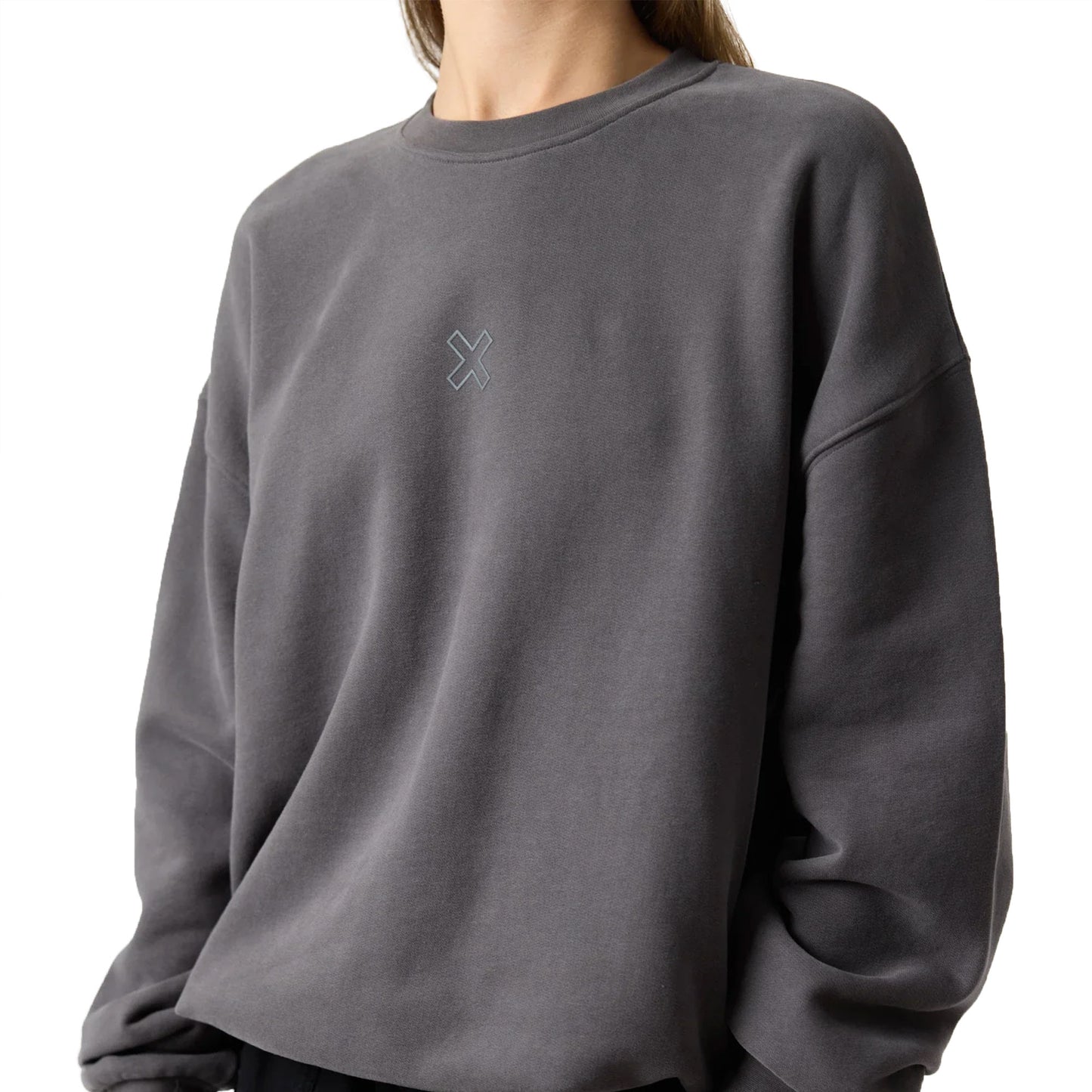 Blue Banana Bonfire Crew Ash  - AW25UG021BONGY02