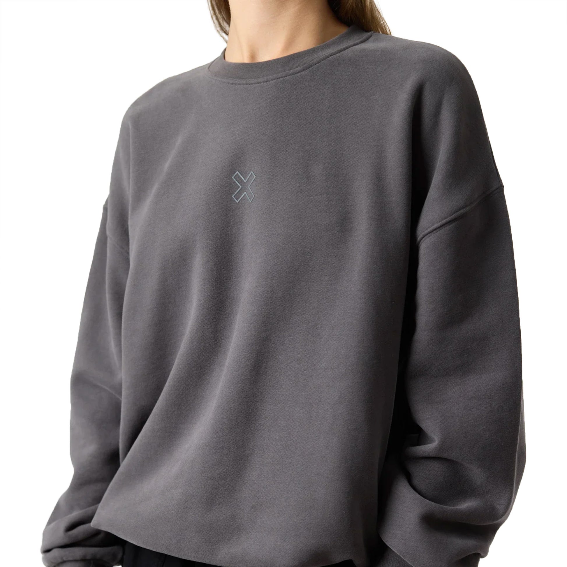 Blue Banana Bonfire Crew Ash  - AW25UG021BONGY02