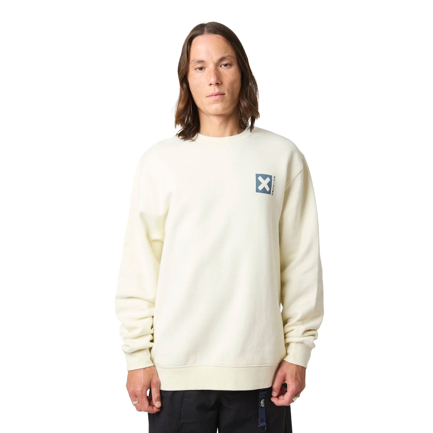 Blue Banana Nature Crew Cream  - AW25UG021NATWH02