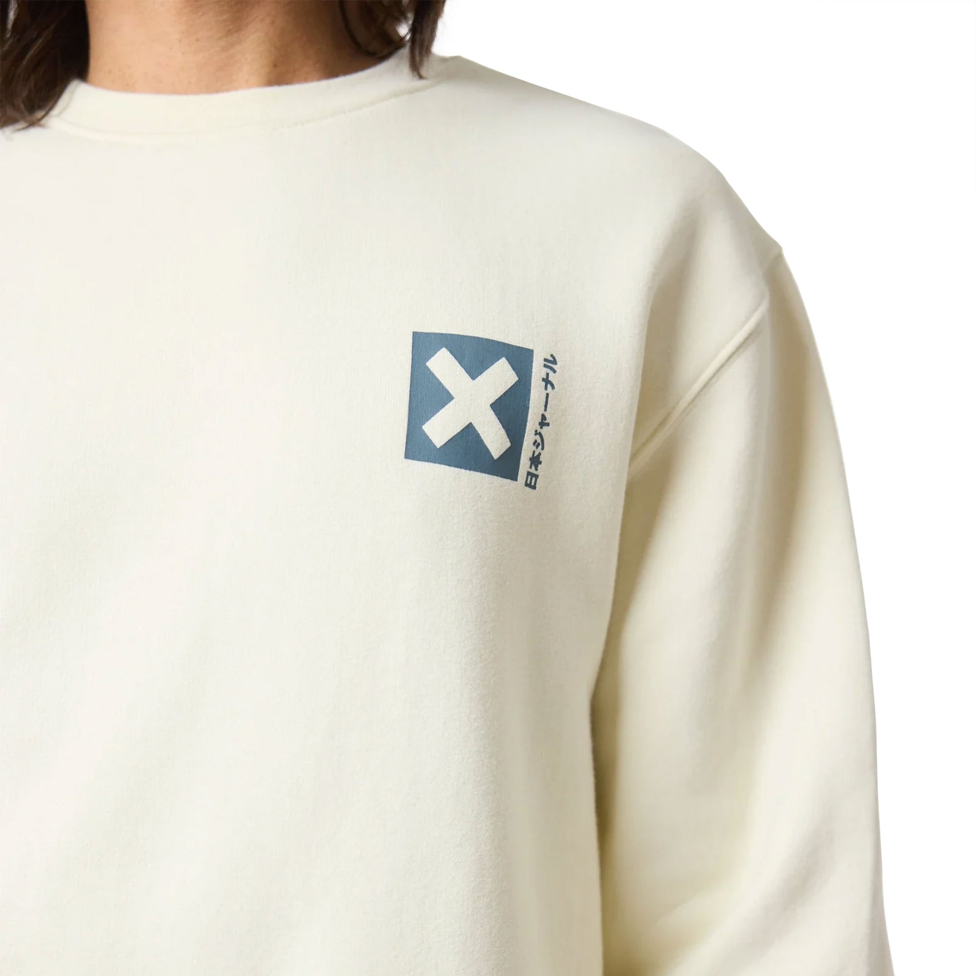 Blue Banana Nature Crew Cream  - AW25UG021NATWH02