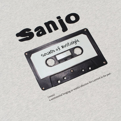 Sanjo Retro Sound T-Shirt Grey