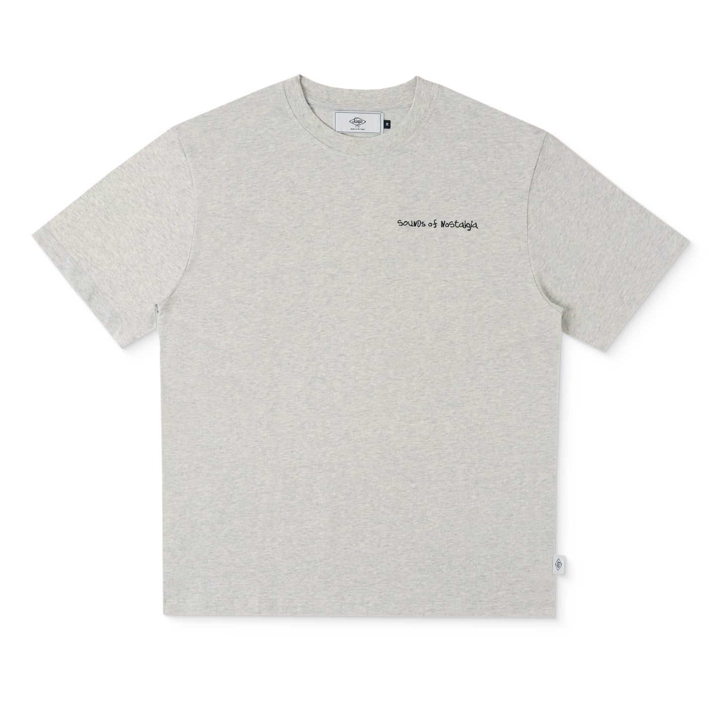 Sanjo Running Club T-Shirt Grey  - AW25_1RC_004