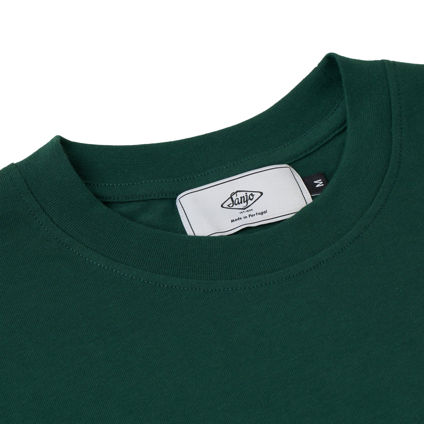 Sanjo Running Club T-Shirt Bottle Green  - AW25_1RC_013