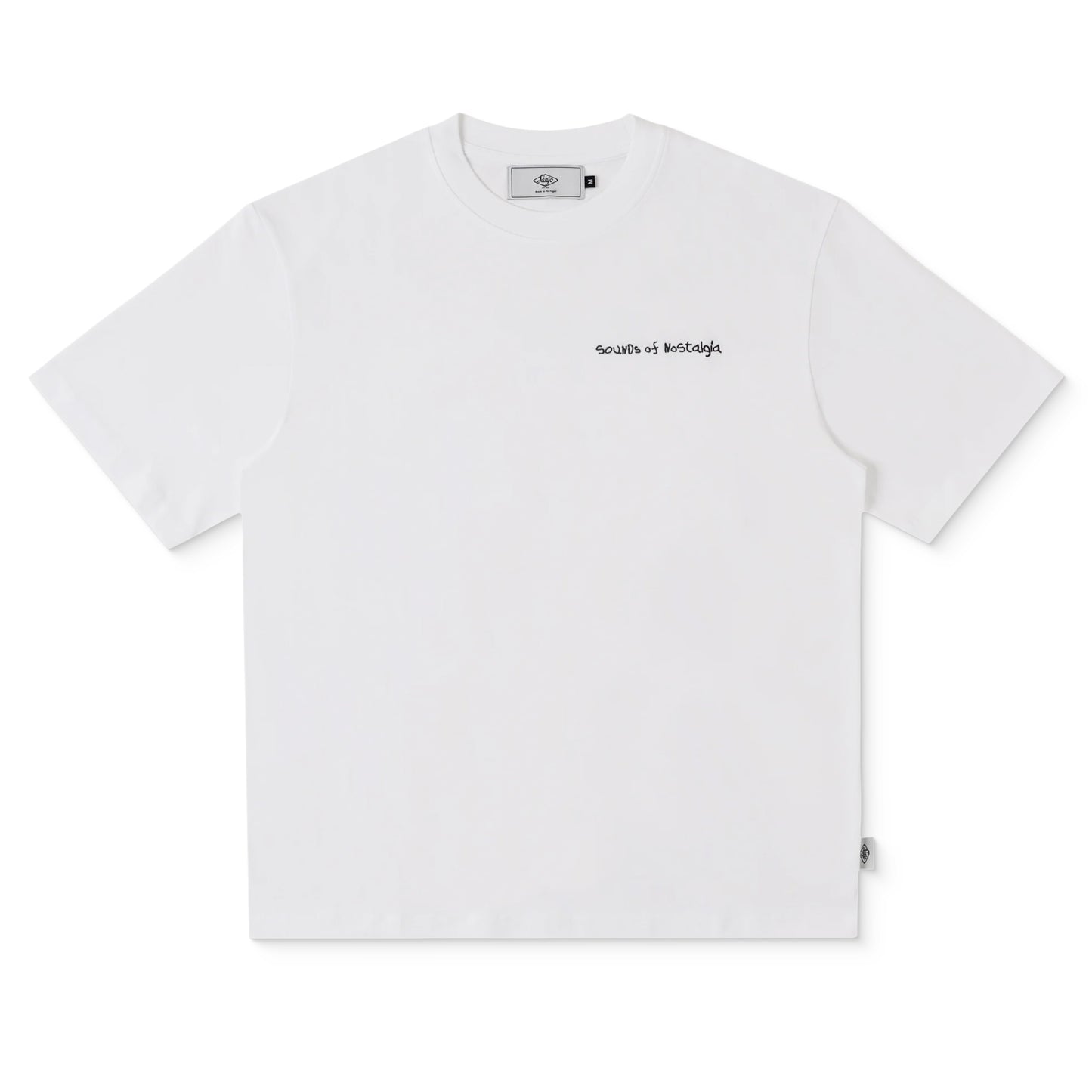 Sanjo Retro Sound T-Shirt White  - AW25_1RS_002