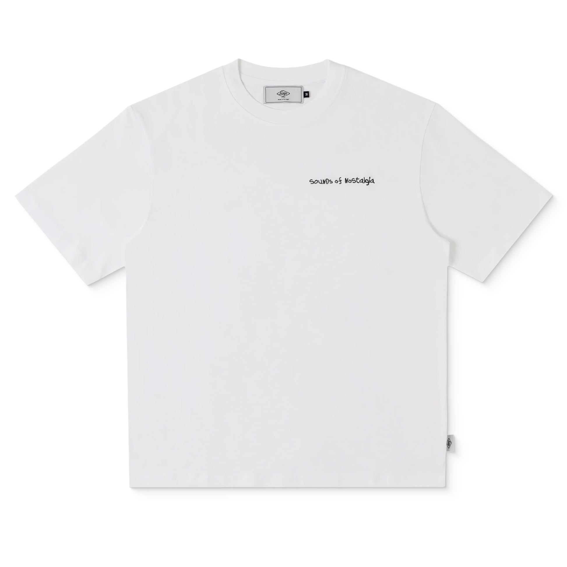 Sanjo Retro Sound T-Shirt White  - AW25_1RS_002