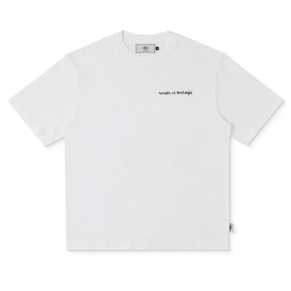 Sanjo Retro Sound T-Shirt White  - AW25_1RS_002