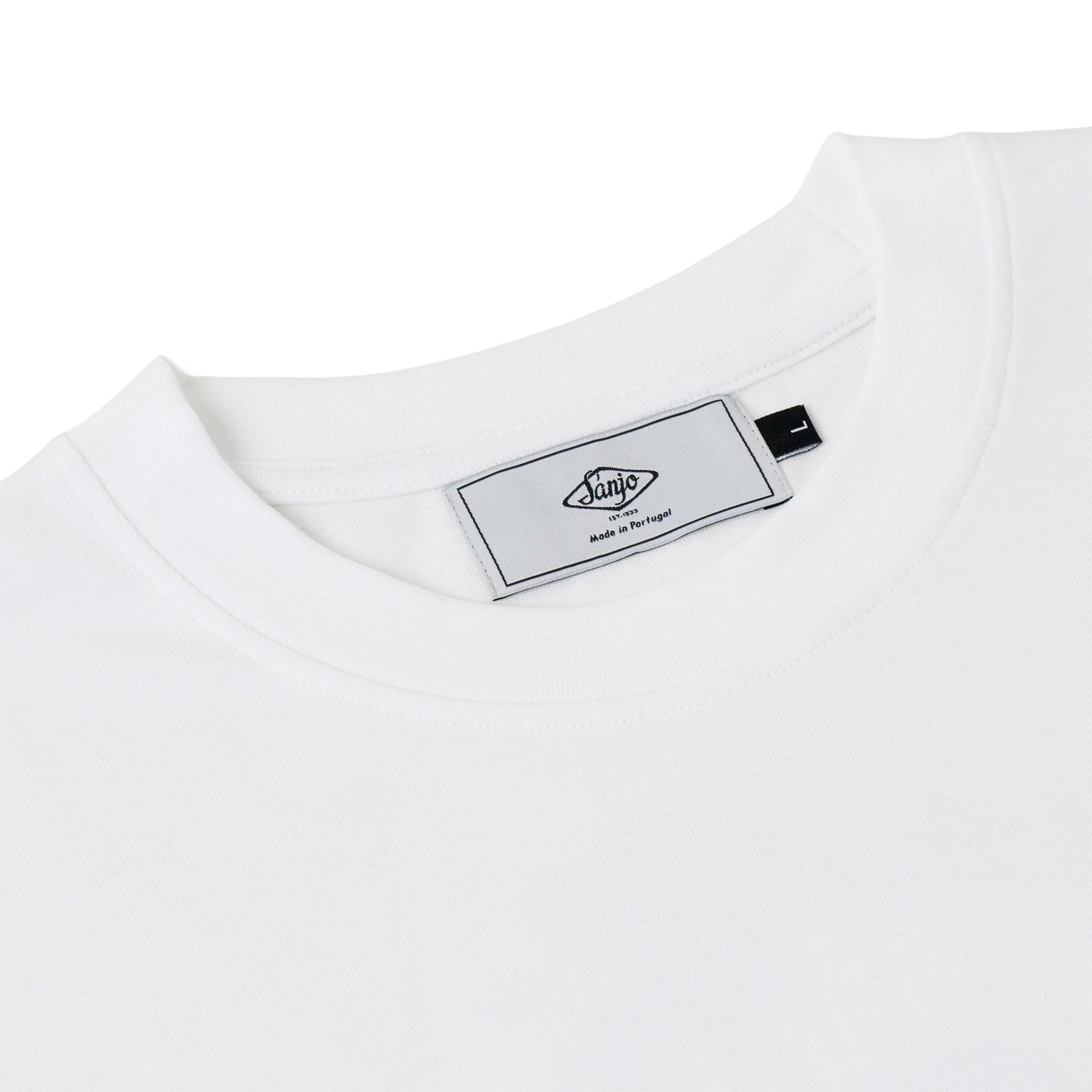 Sanjo Retro Sound T-Shirt White  - AW25_1RS_002