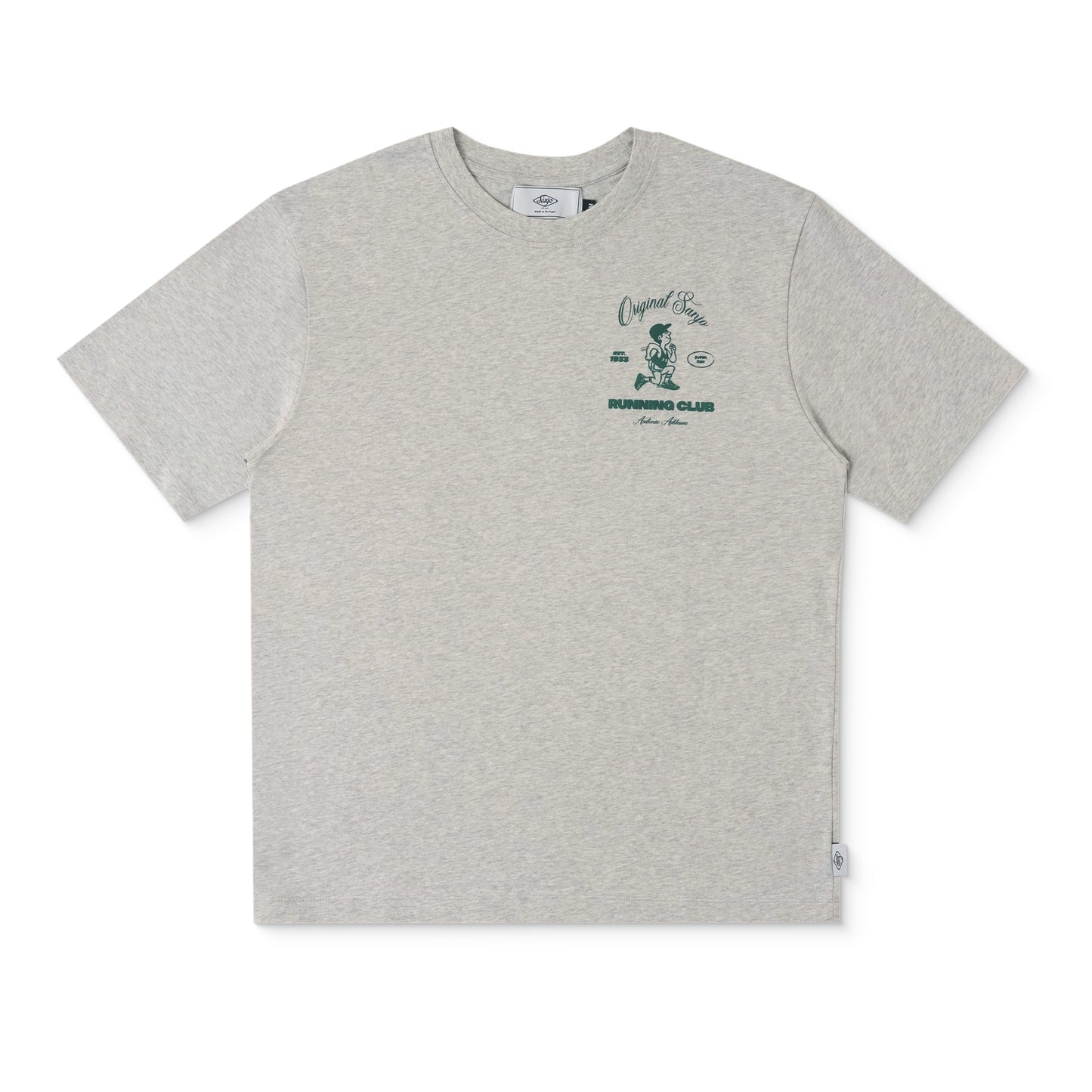 Sanjo Retro Sound T-Shirt Grey  - AW25_1RS_004