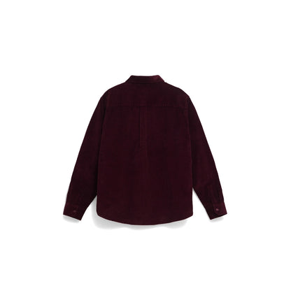 Blue Banana River Overshirt Cherry  - AW26MG010RIVRD08