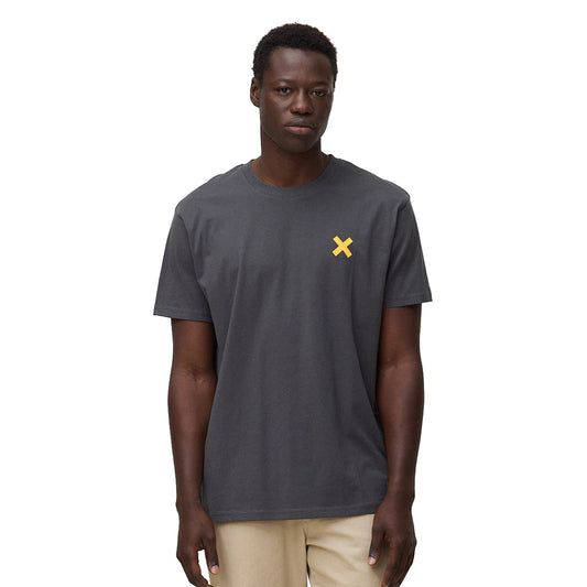 Blue Banana Amsterdam Tee Anthracite  - AW26UG011AMSGY01