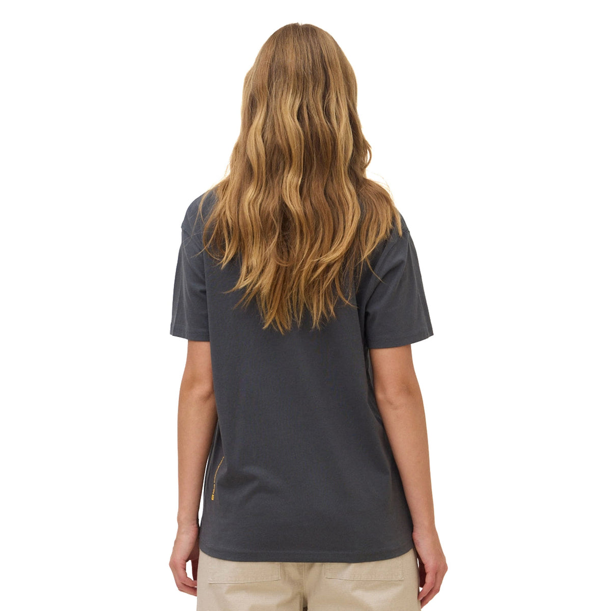 Blue Banana Amsterdam Tee Anthracite  - AW26UG011AMSGY01