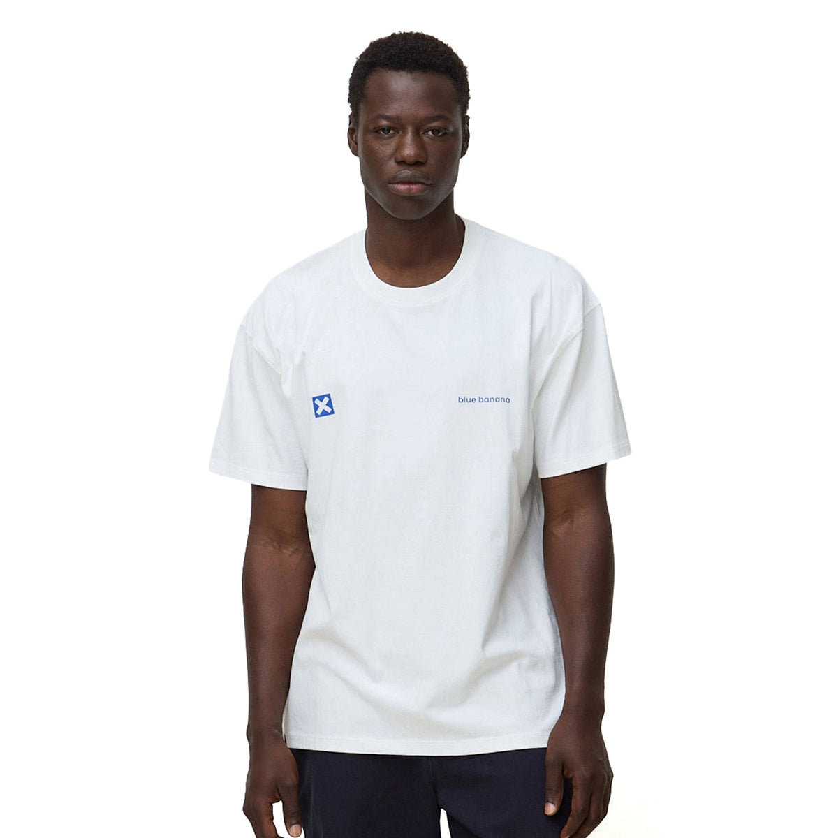 Blue Banana Amsterdam Tee White  - AW26UG011AMSWH00