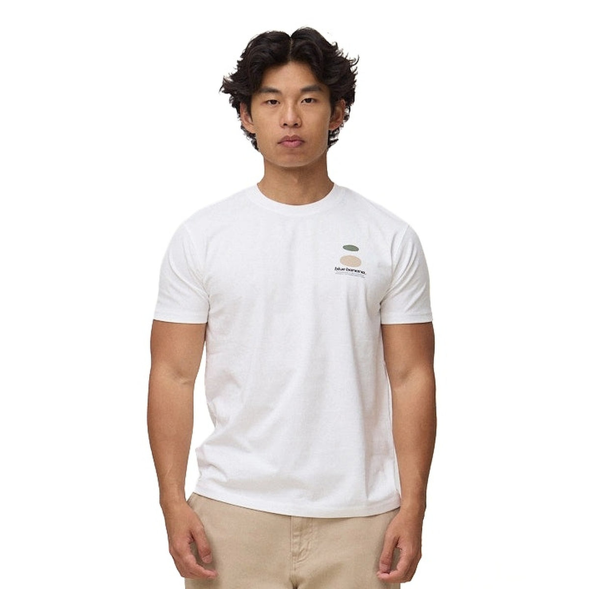 Blue Banana Forest Tee White  - AW26UG011FORWH00