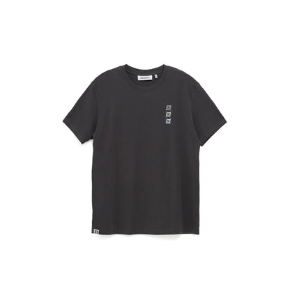Blue Banana Map Tee Anthracite  - AW26UG011MAPGY01