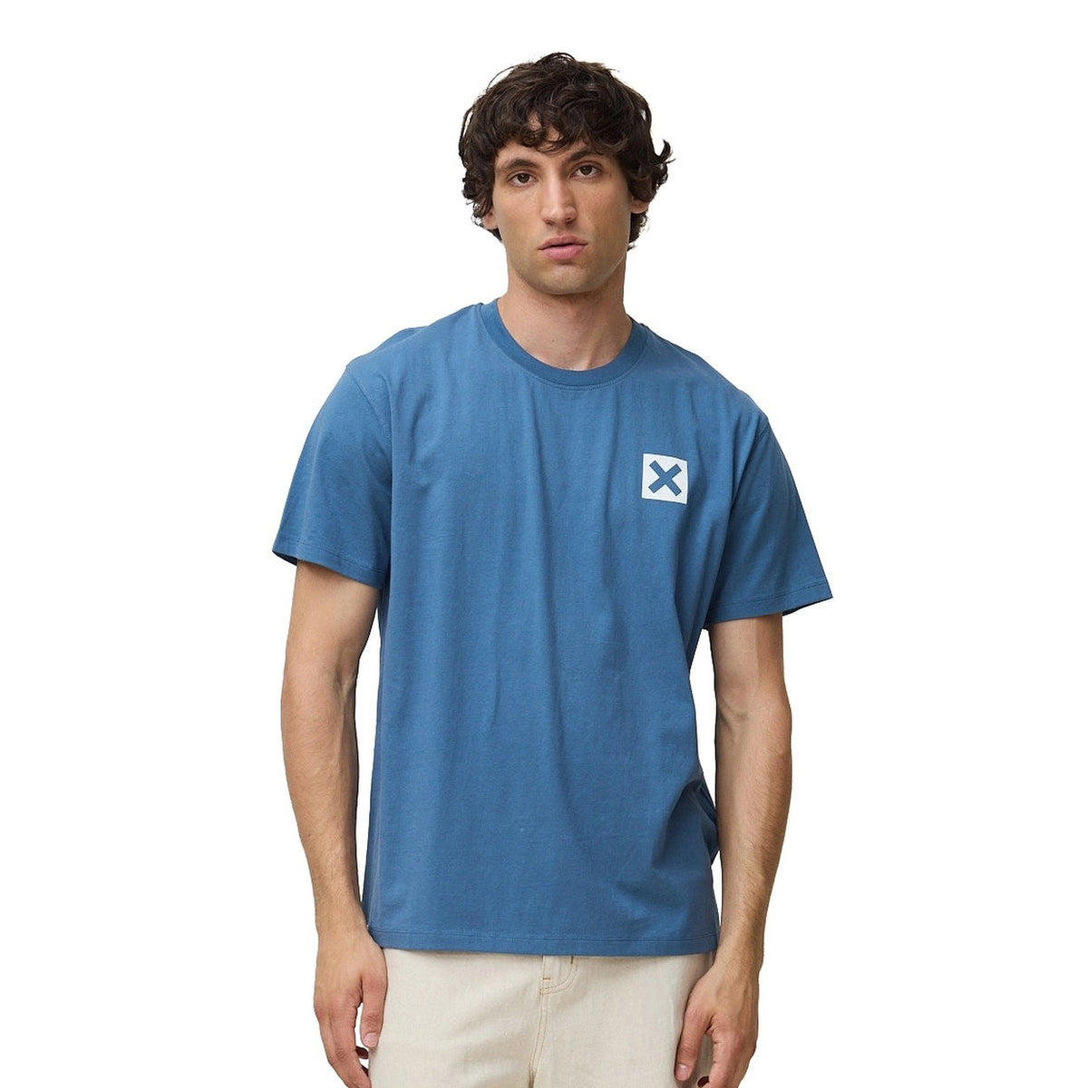 Blue Banana Nature Tee Indigo Blue  - AW26UG011NATBL08