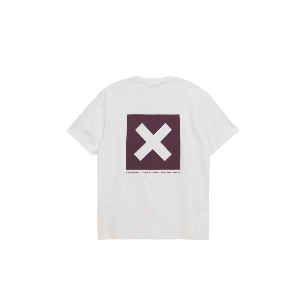 Blue Banana Nature Tee White  - AW26UG011NATWH00