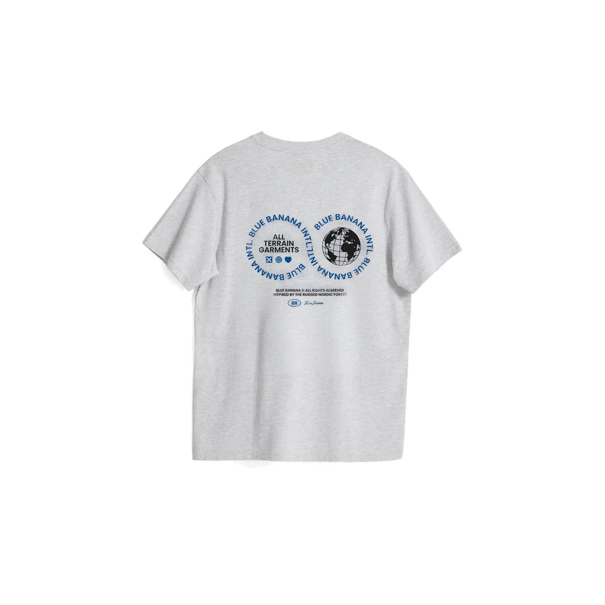 Blue Banana Vast Tee Light Grey  - AW26UG011VASGY06
