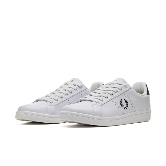 Fred Perry B721 White/Navy  - B6312-567