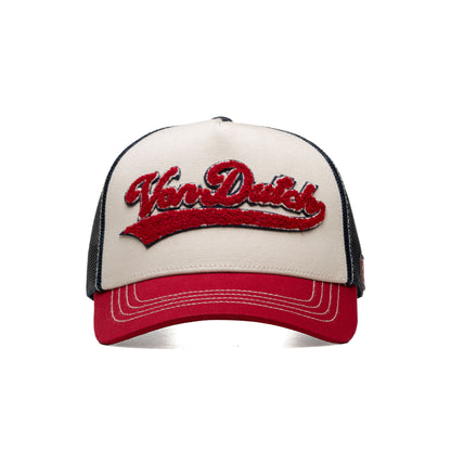 Von Dutch Trucker Cap Beige/Port/Navy