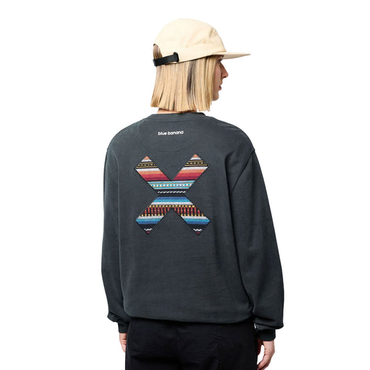 Blue Banana Classic Crew Anthracite  - BB-C-CLA-SWE-ANTR