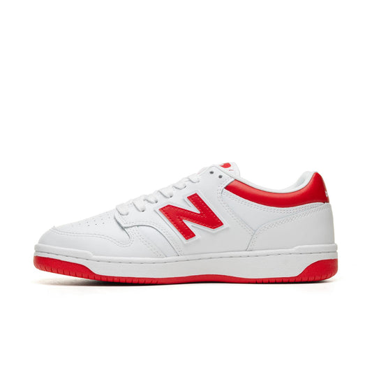 New Balance 480 White/Team Red  - BB480LTR