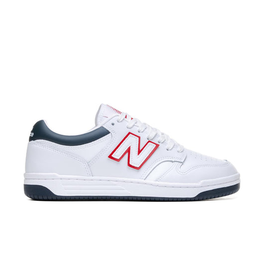 New Balance 480 White/Navy  - BB480LWG