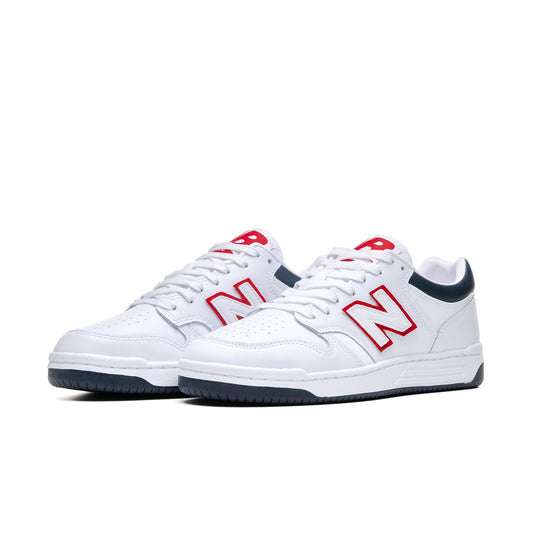 New Balance 480 White/Navy  - BB480LWG