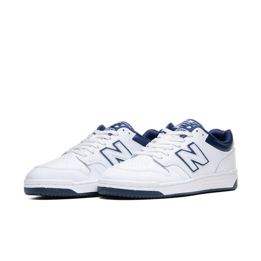New Balance 480 White/Navy  - BB480LWN