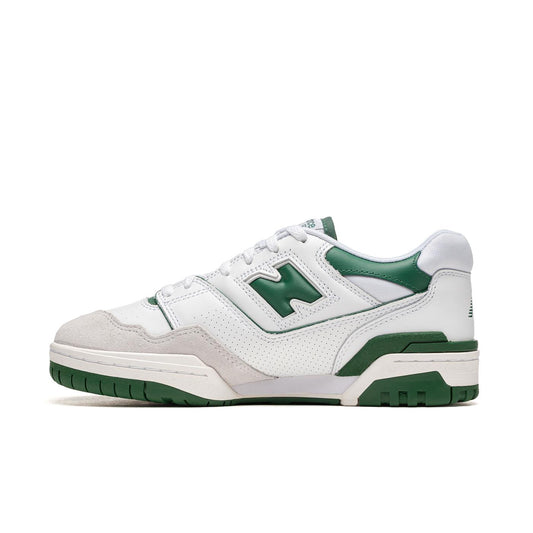 New Balance 550 White/Team Forest Green  - BB550WT1